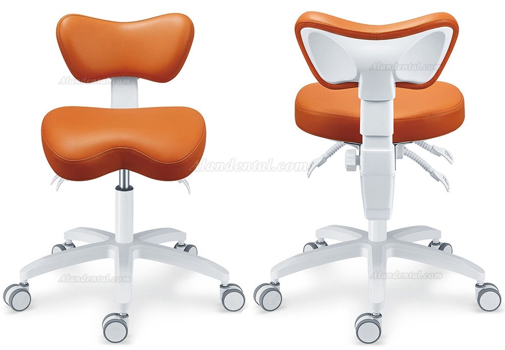 TYTC PLST-060 Dental Assisting Chairs Ergonomic Dentist Stool (Seat Cushion/Backrest Angle Adjustable)